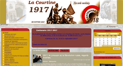 Desktop Screenshot of lacourtine1917.org